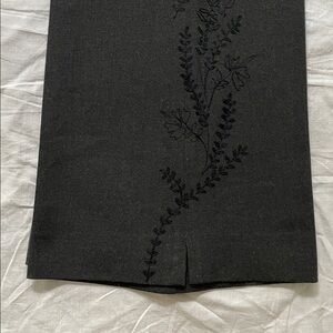 Dressy Flared Gray Pants/Slacks SZ 12